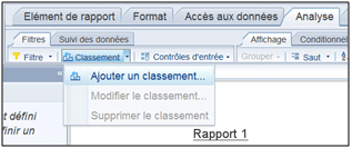 Tableau classement webi