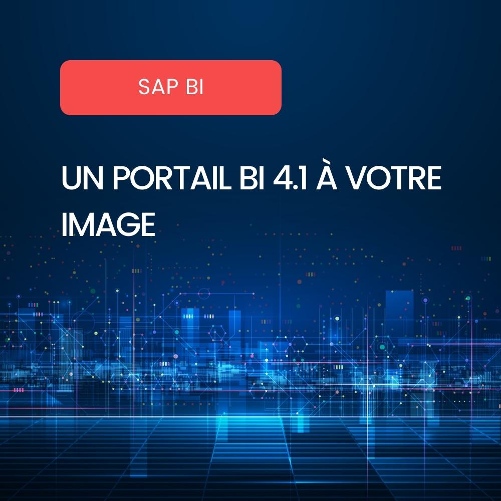 Paramétrage Portail BI 4.1