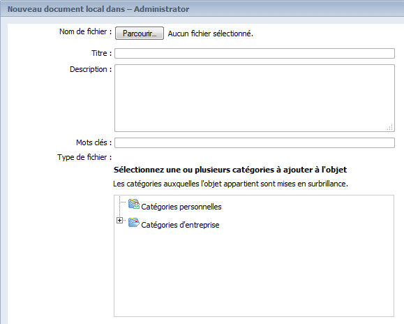 Accessibilité fichier BO