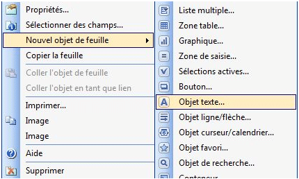 Menu Personnalisé Qlikview