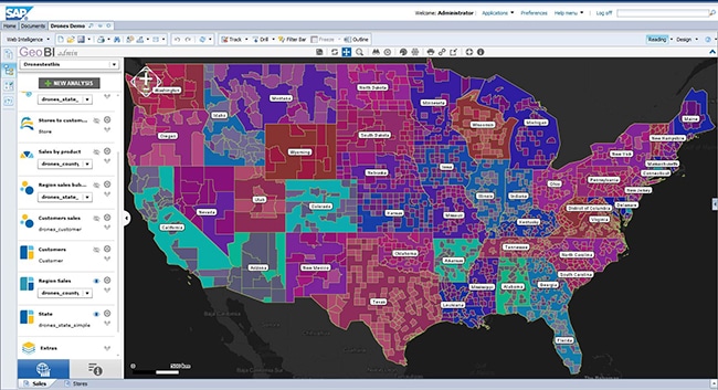 GeoBI SAP Business Objects