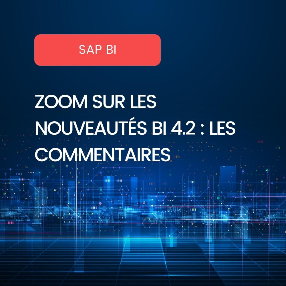 Commentaires BI4.2