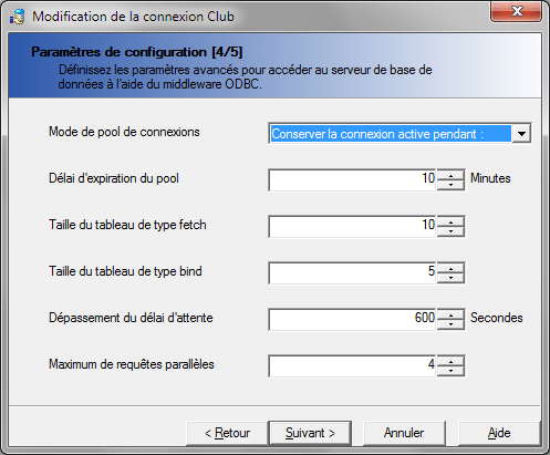 Option Max Parallel Queries