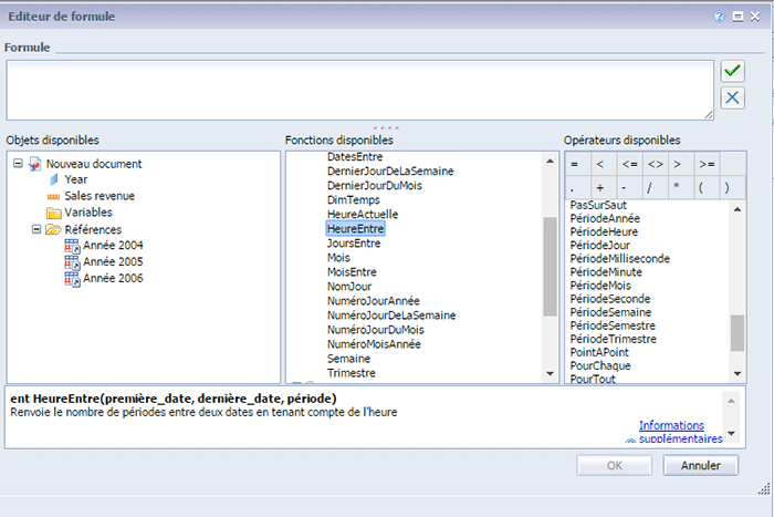 Gestion date et heure sur BI 4.2 SP4