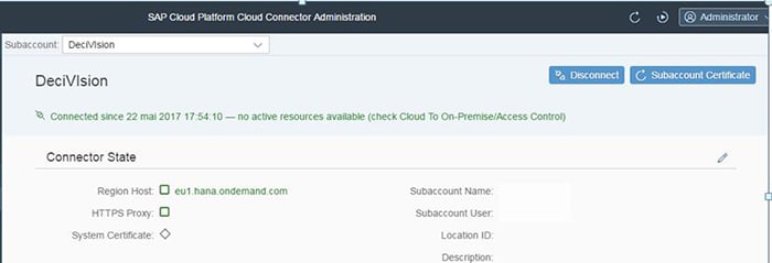 Configuration du Cloud Connector