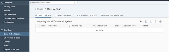 Lien entre Cloud Connector et Cloud Agent