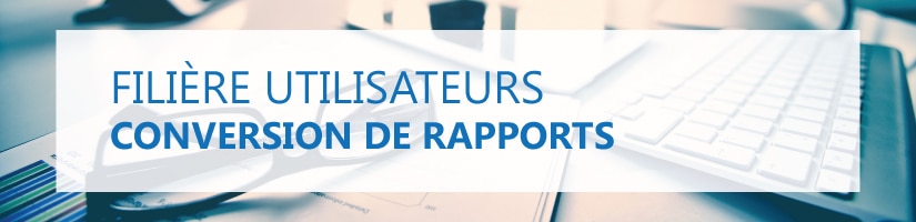 Formation Conversion rapports deski vers webi