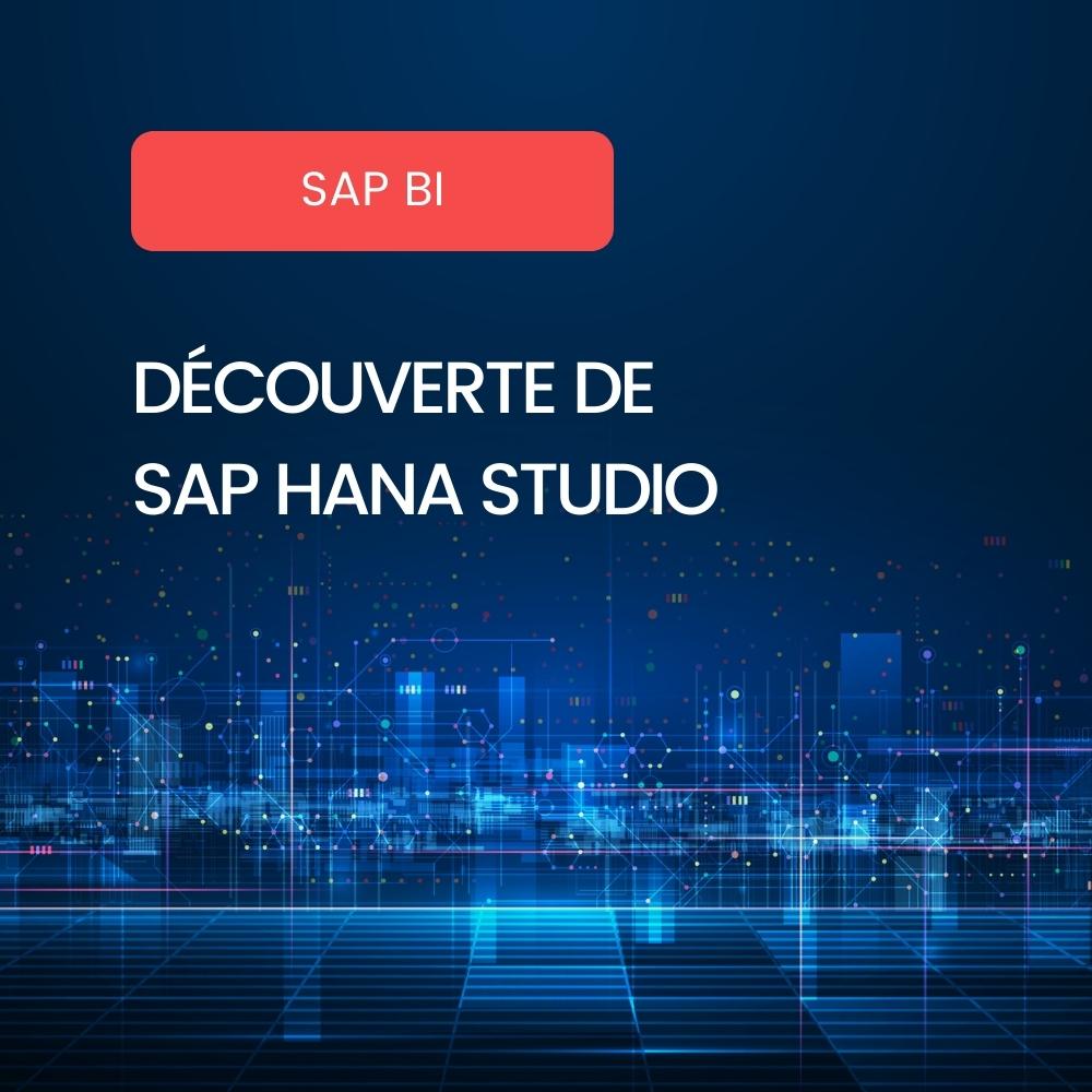 SAP HANA Studio