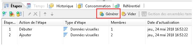 Générer un ensemble statique