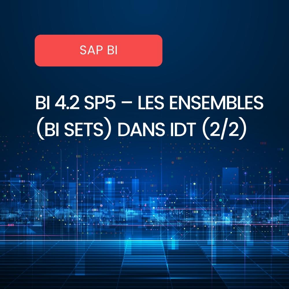 Ensemble IDT Bi Sets