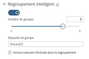 Smart Clustering dans SAC