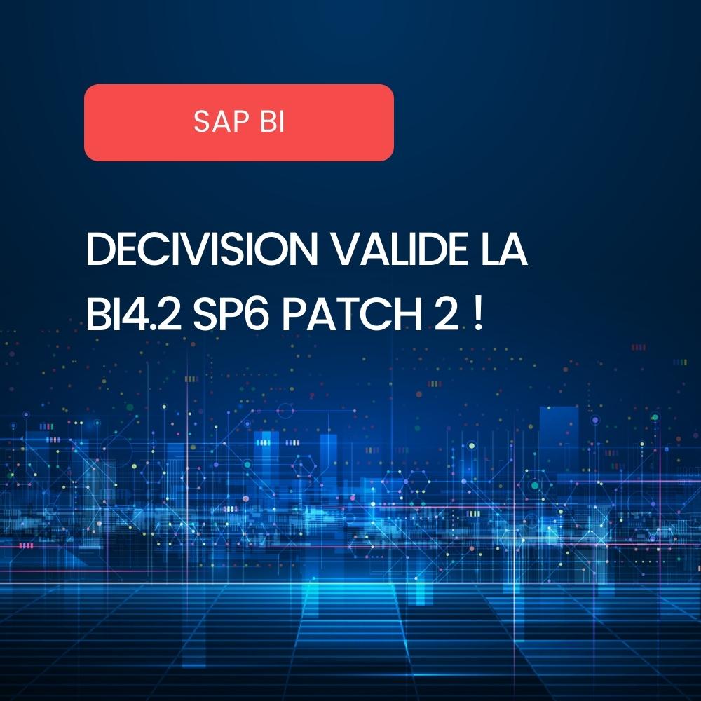 Validation BI 4.2 SP6