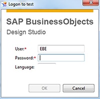 Validation d'une connexion HANA