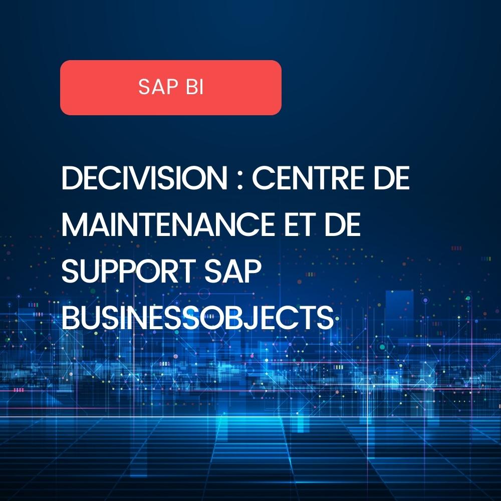 Centre de support DeciVision
