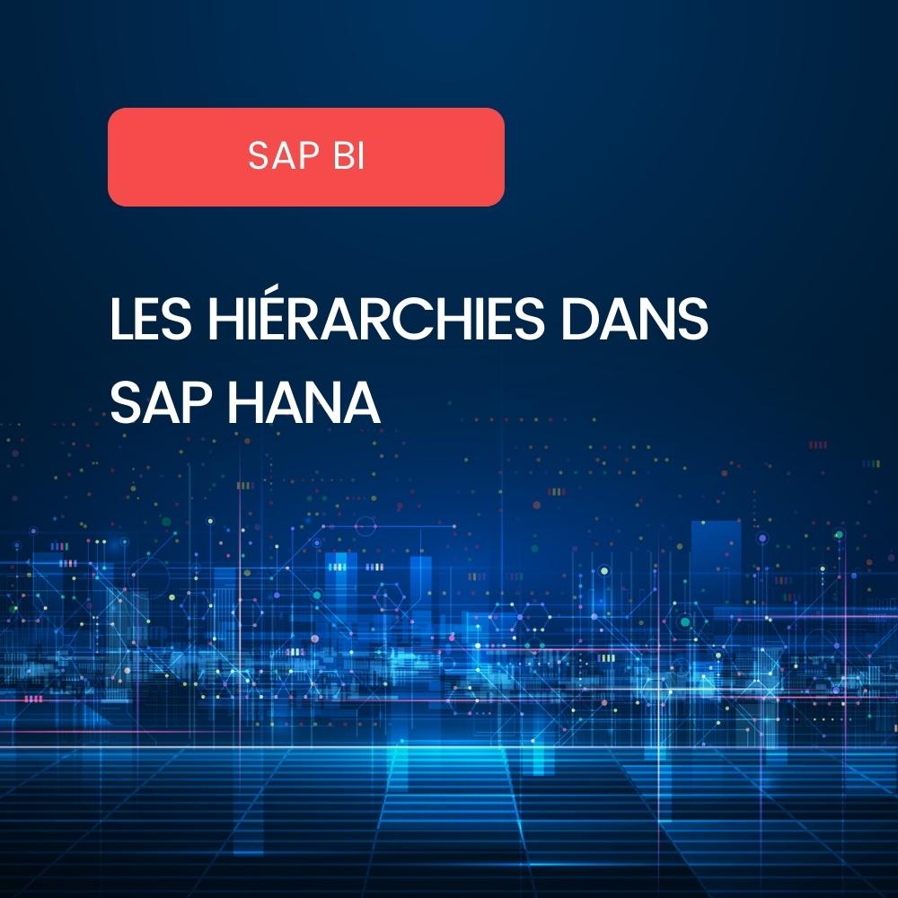 Hiérarchies dans SAP HANA
