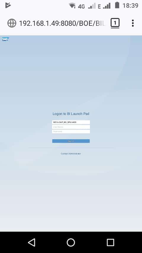 Mobilité SAP Fiori