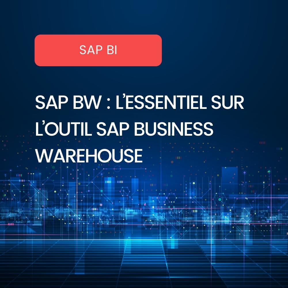 Présentation SAP BW