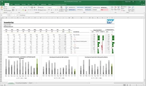 Analysis for Office avec BW/4HANA