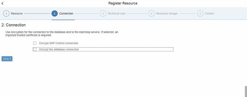 Configuration du cryptage des connexions