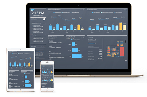 Exemple Responsive SAP Analytics Cloud