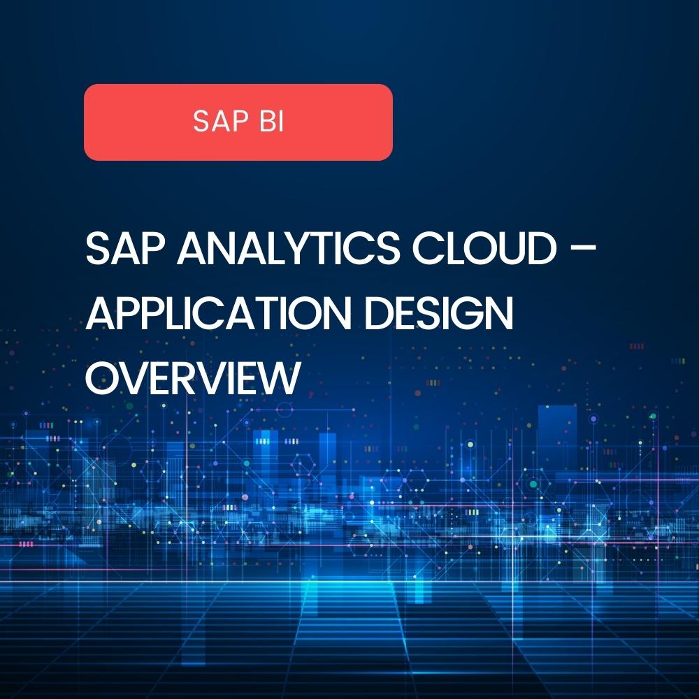 SAP Application Design Overview