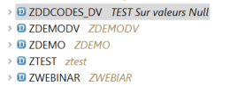 Ouverture d'objets ABAP