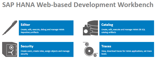 SAP HANA web Based Development Workbench