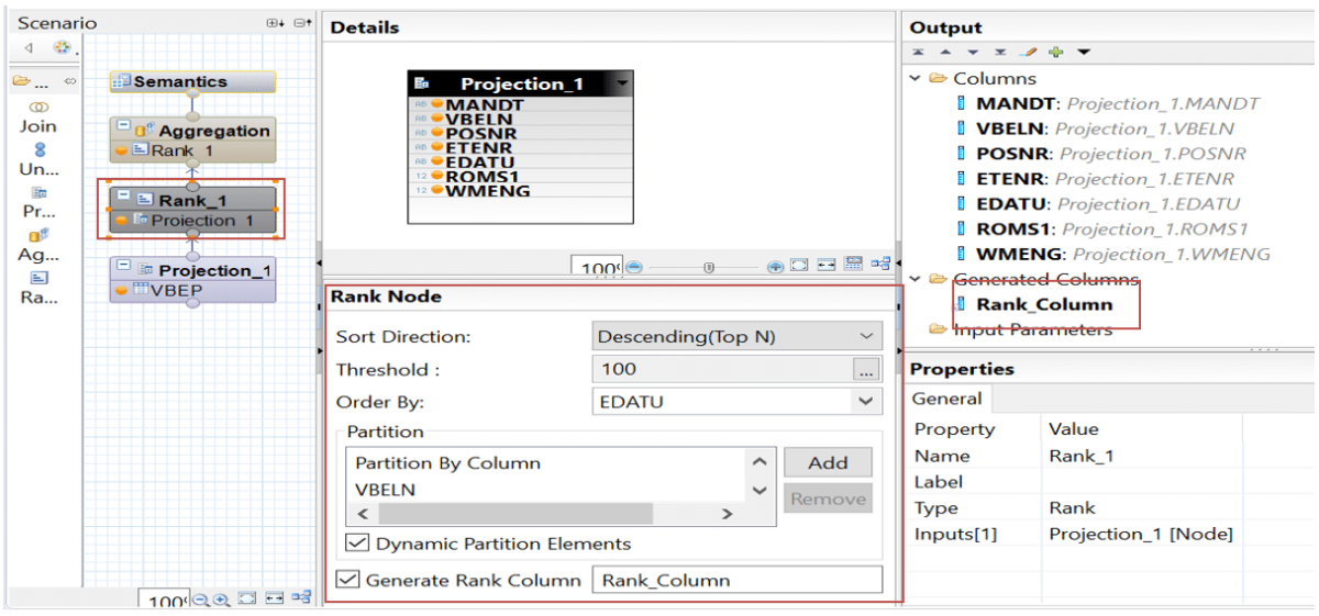 Calculation Views : présentation des vues de calcul sur SAP HANA