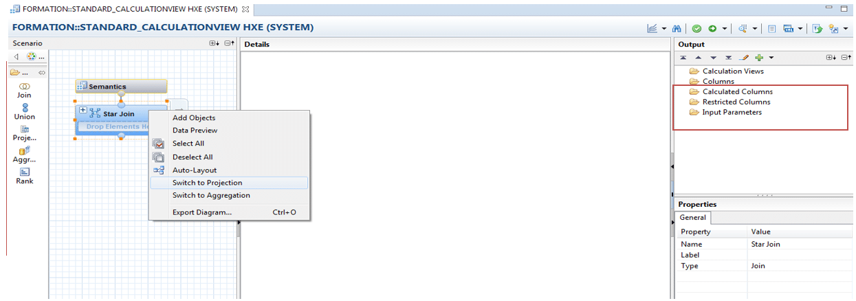 Calculation Views : présentation des vues de calcul sur SAP HANA