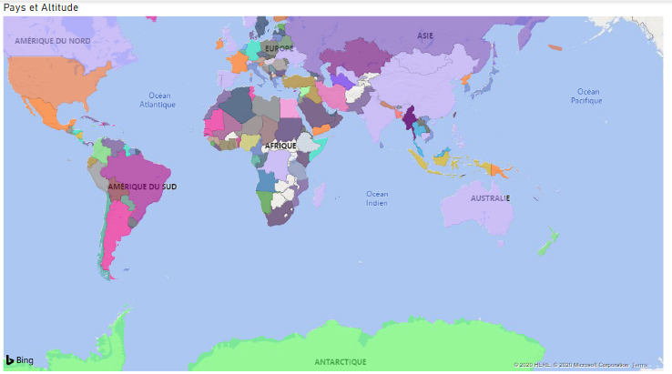 Choroplethe Power BI