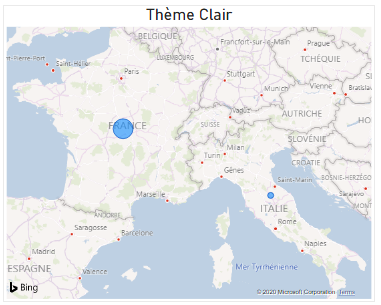 Theme clair carte power bi