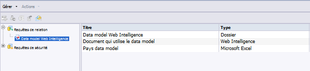 Documents qui consomment ce data model