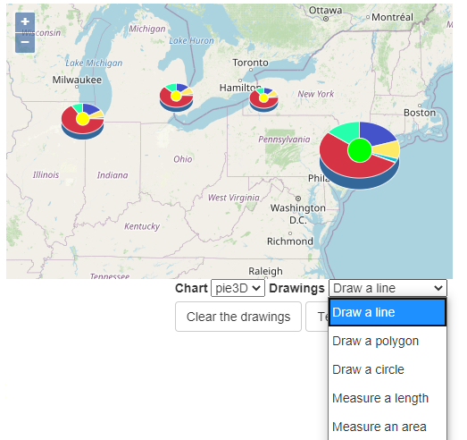 Draw line sur la cartographie Need4Viz