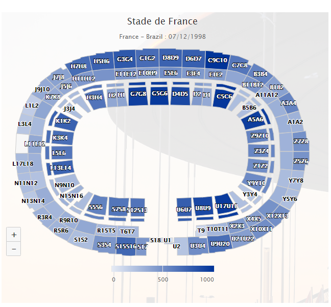 Plan Personnalisé Stade de France Need4Viz