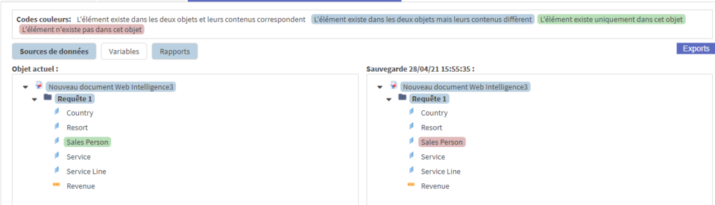 Comparaison sauvegardes 360Plus