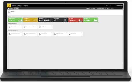 Portail Web Power BI On Premise