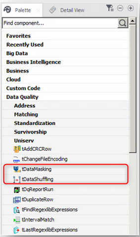 Data Masking et Data Shuffling