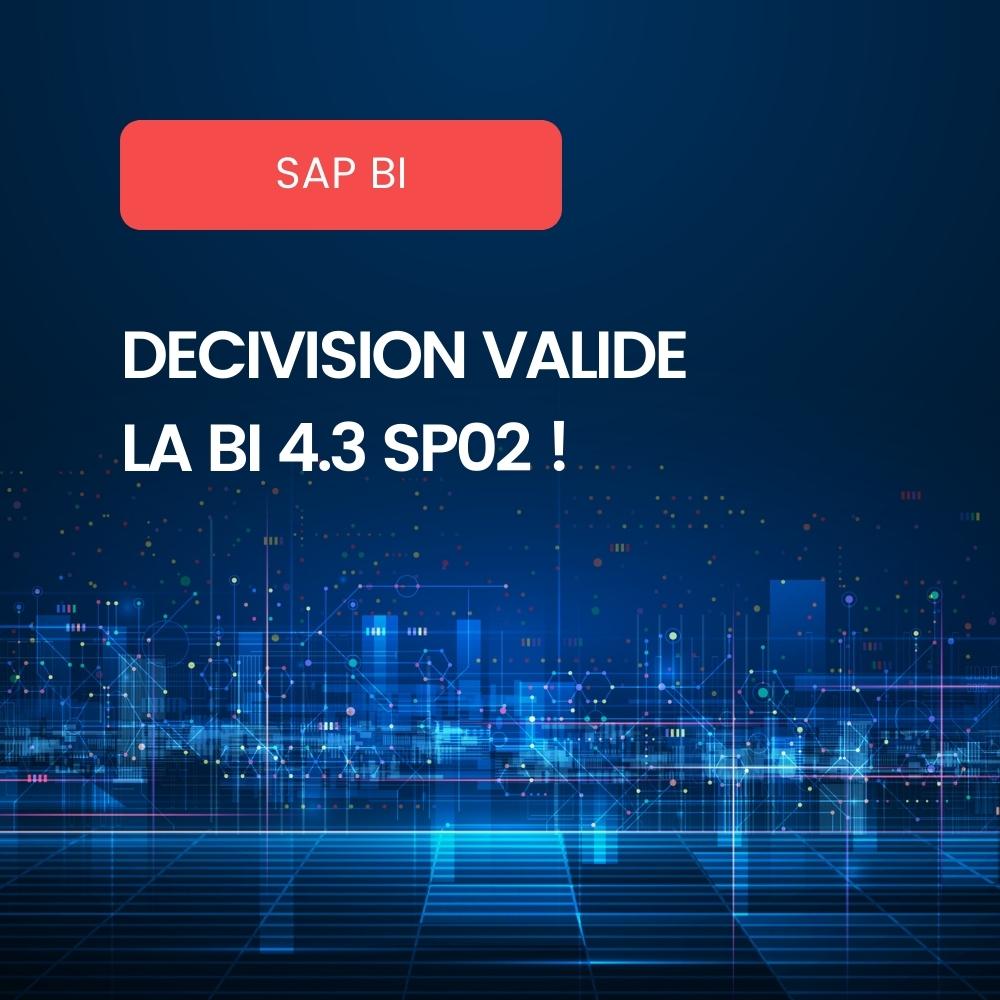 Affiche blog BI 4.3 SP02
