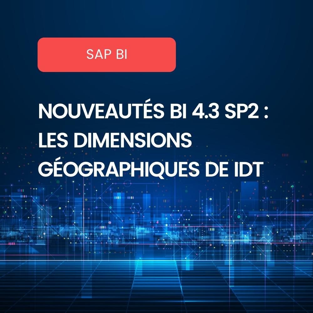 Affiche blog nouveautés BI 4.3 - Dimensions géographiques