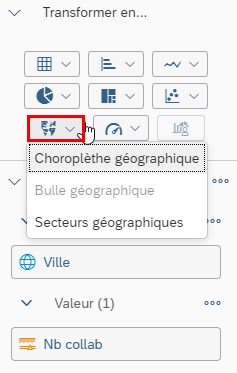 Choroplethe Géographique BI 4.3