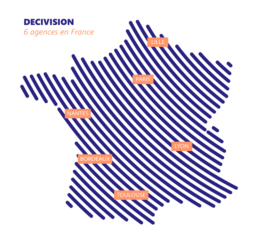 Carte agences DeciVision