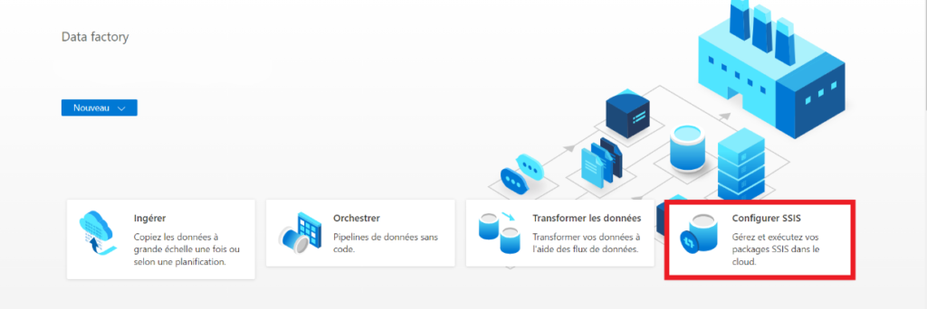 Configurer SSIS Cloud Azure