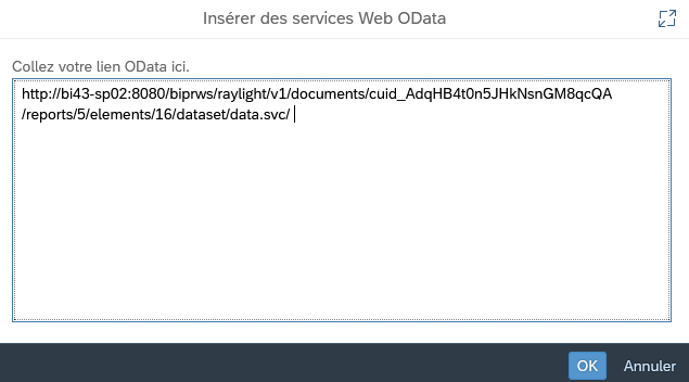 OData Web Intelligence Services
