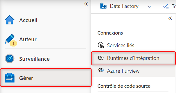 Runtime intégration SSIS Cloud Azure