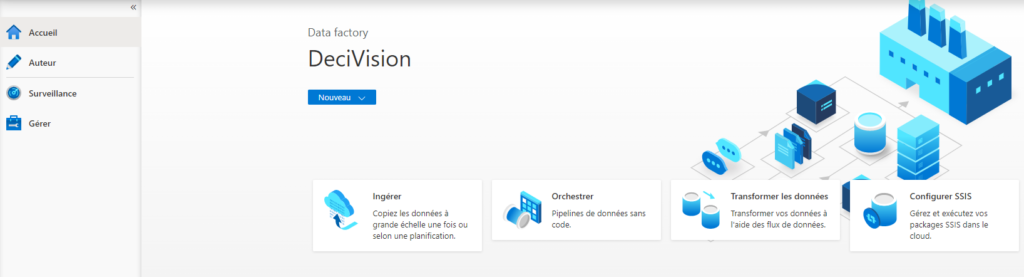 Azure Data Factory DeciVision