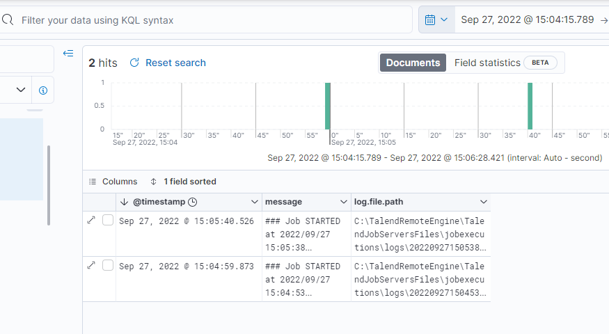 Elastic Search (Kibana) - DeciVision