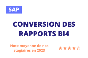 Formation conversion des rapports BI4