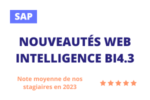 Formation nouveautés Web Intelligence BI4