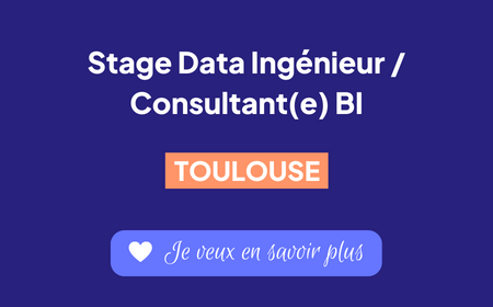 Recrutement consultant BI Toulouse Stage