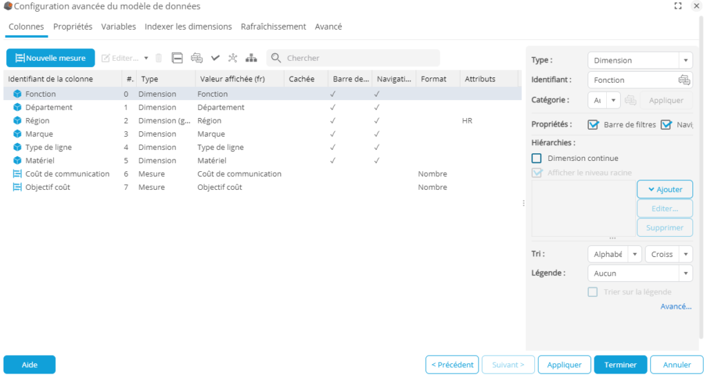 DigDash Studio interface & fonctionnalités